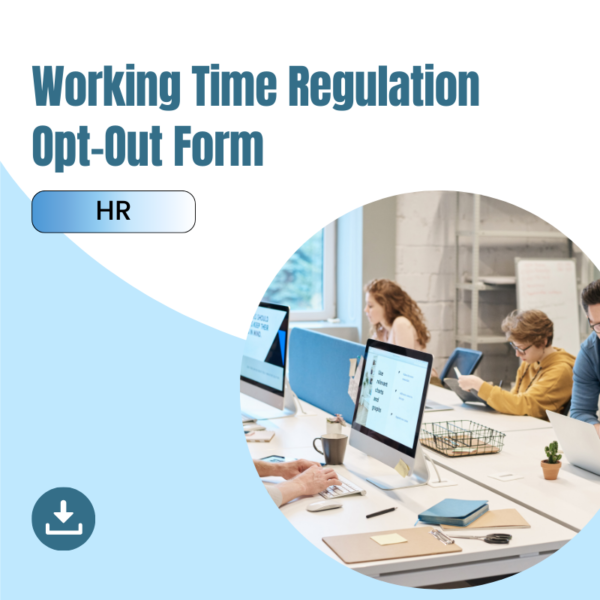 Working Time Regulation Opt-Out Form