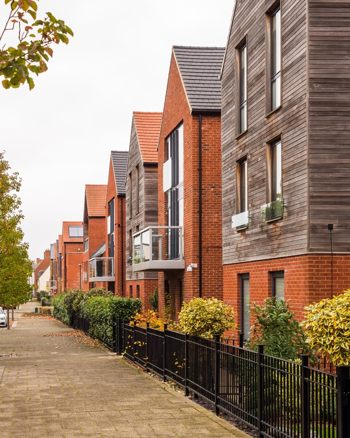 Modern UK residential property development